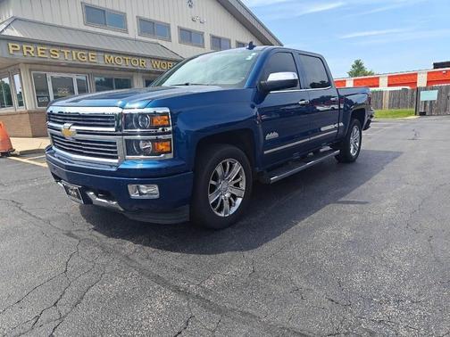 Deep Ocean Blue Metallic 2015 Chevrolet Silverado 1500 High Country