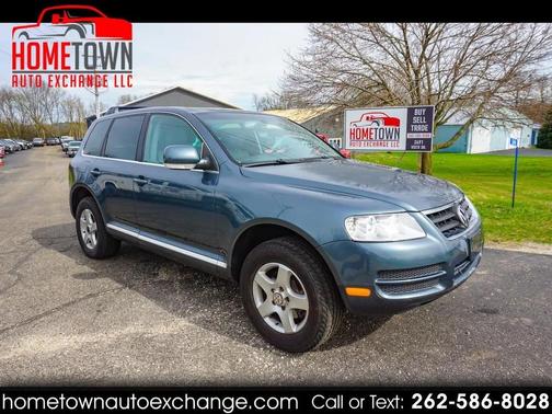 Light Blue 2005 Volkswagen Touareg V6