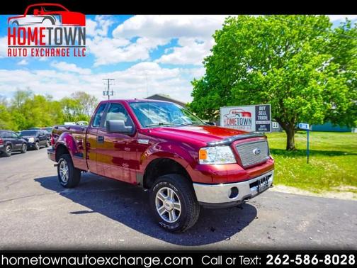Burgundy 2006 Ford F-150 XLT Flareside