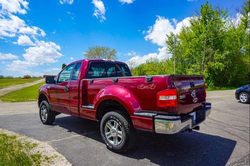 Burgundy 2006 Ford F-150 XLT Flareside