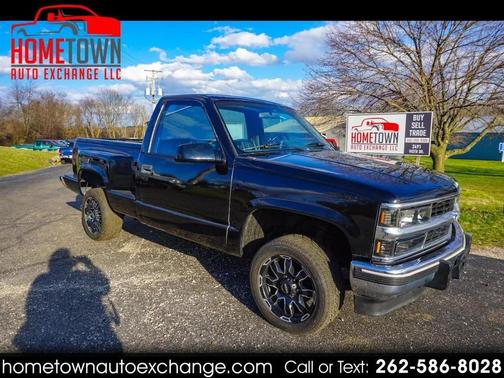 Black 1988 Chevrolet Pickup Truck Base