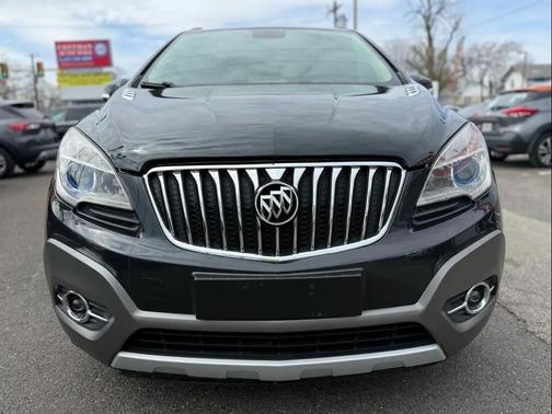 Carbon Black Metallic 2016 Buick Encore Leather
