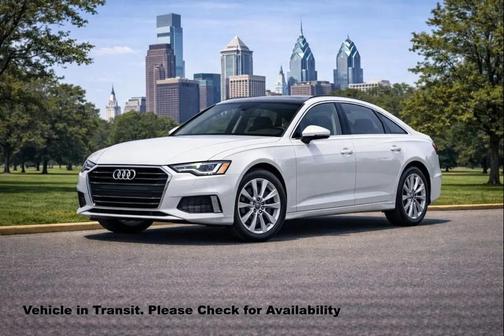 White 2020 Audi A6 55 Premium Plus