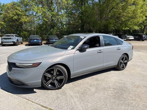 Urban Gray Pearl 2024 Honda Accord Hybrid Sport