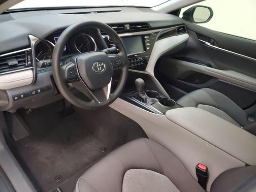 Super White 2020 Toyota Camry LE