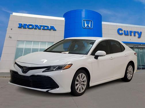 Super White 2020 Toyota Camry LE