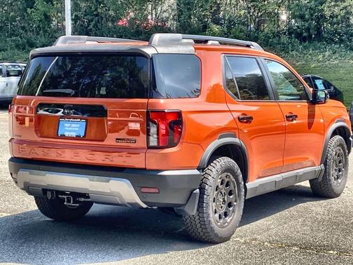 Sunset Orange 2026 Honda Passport AWD TrailSport Blackout