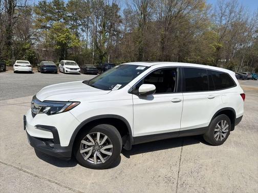 Platinum White Pearl 2022 Honda Pilot AWD EX-L