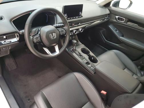 Platinum White Pearl 2023 Honda Civic EX-L