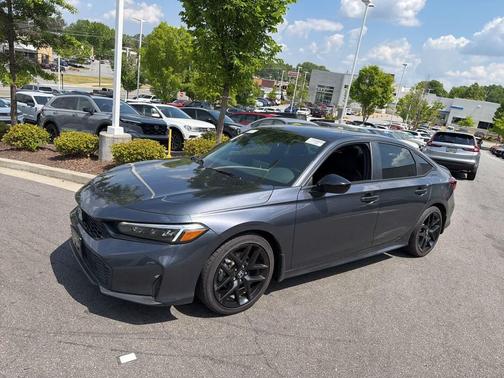 Meteorite Gray Metallic 2026 Honda Civic Sport