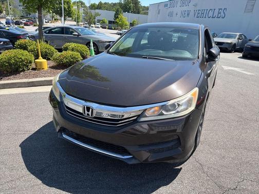 Black 2017 Honda Accord LX
