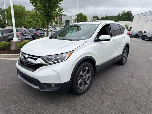 Platinum White Pearl 2019 Honda CR-V EX-L