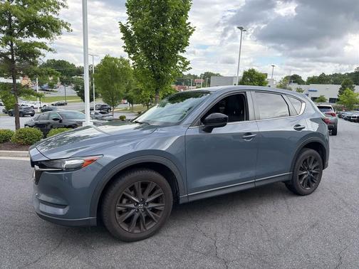 Polymetal Gray 2021 Mazda CX-5 Carbon Edition Turbo