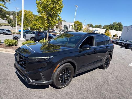 Crystal Black Pearl 2025 Honda CR-V Hybrid Sport FWD
