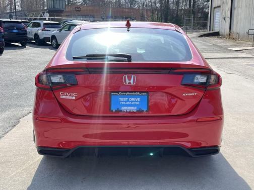 Rallye Red 2026 Honda Civic Sport