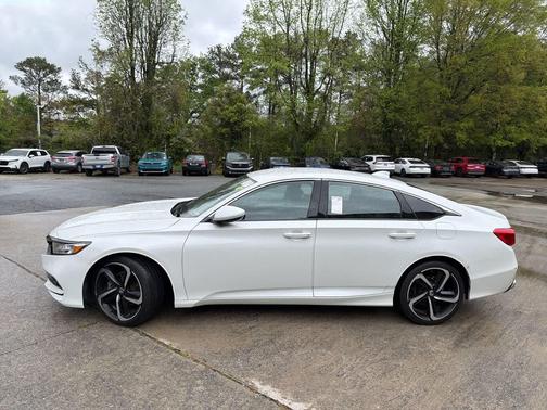 Platinum White Pearl 2020 Honda Accord Sport 1.5T