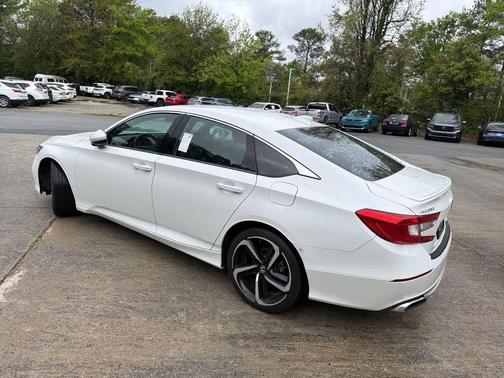 Platinum White Pearl 2020 Honda Accord Sport 1.5T
