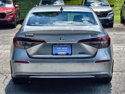 Solar Silver Metallic 2026 Honda Civic Hybrid Sport Touring