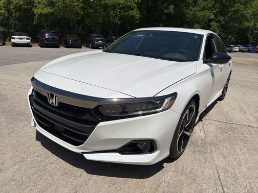 Platinum White Pearl 2021 Honda Accord Sport 2.0T