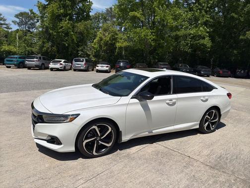 Platinum White Pearl 2021 Honda Accord Sport 2.0T