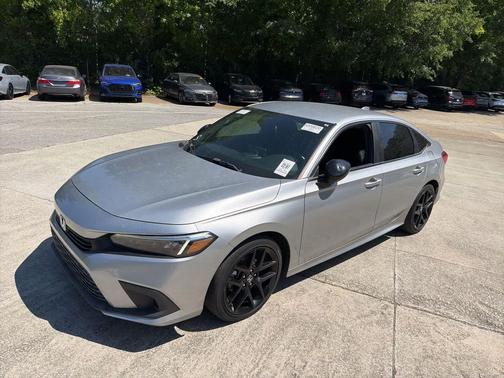 Lunar Silver Metallic 2022 Honda Civic Sport