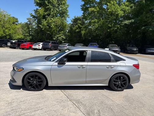 Lunar Silver Metallic 2022 Honda Civic Sport