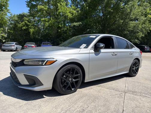Lunar Silver Metallic 2022 Honda Civic Sport