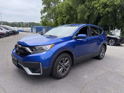 Aegean Blue Metallic 2020 Honda CR-V 2WD EX-L