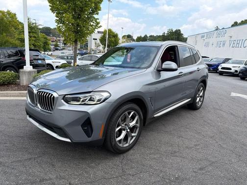 Skyscraper Grey Metallic 2024 BMW X3 sDrive30i