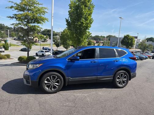 Aegean Blue Metallic 2022 Honda CR-V 2WD EX