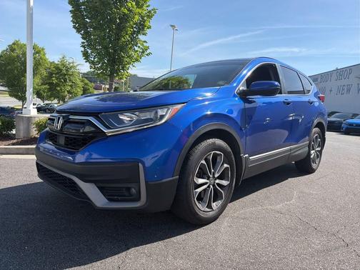 Aegean Blue Metallic 2022 Honda CR-V 2WD EX