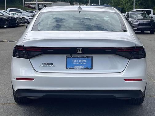 Platinum White Pearl 2026 Honda Accord LX 1.5T
