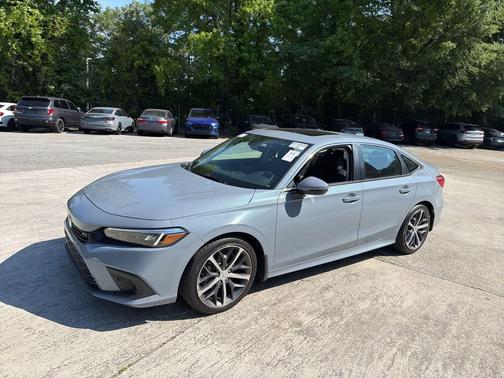 Sonic Gray Pearl 2024 Honda Civic Touring