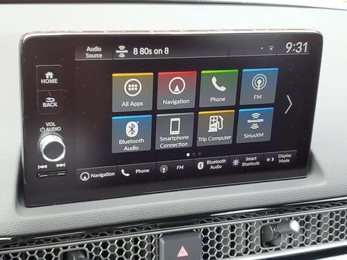 Sonic Gray Pearl 2024 Honda Civic Touring