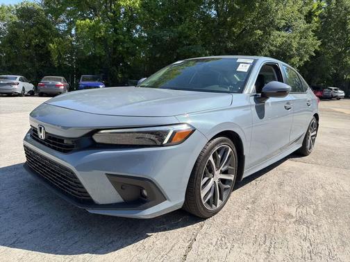 Sonic Gray Pearl 2024 Honda Civic Touring