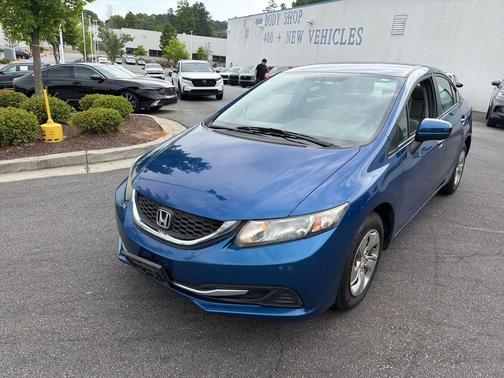 Dyno Blue Pearl 2015 Honda Civic LX