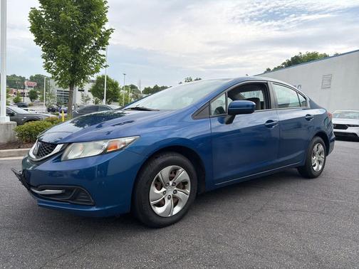 Dyno Blue Pearl 2015 Honda Civic LX