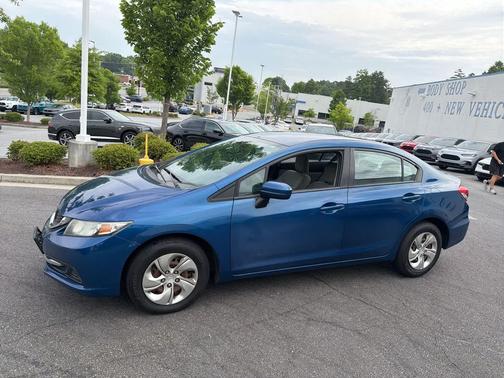 Dyno Blue Pearl 2015 Honda Civic LX