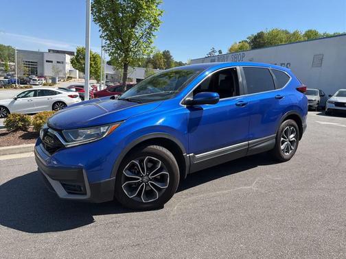 Aegean Blue Metallic 2020 Honda CR-V 2WD EX-L