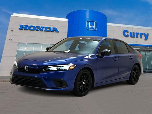 Aegean Blue Metallic 2023 Honda Civic Sport