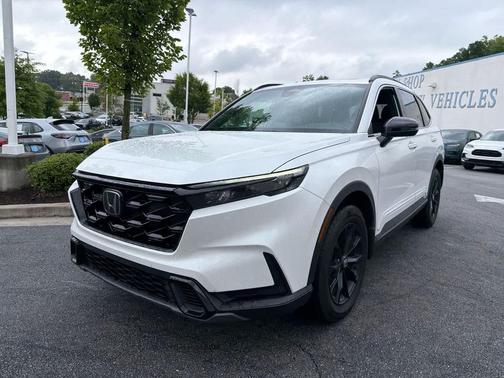 Platinum White Pearl 2024 Honda CR-V Hybrid Sport AWD