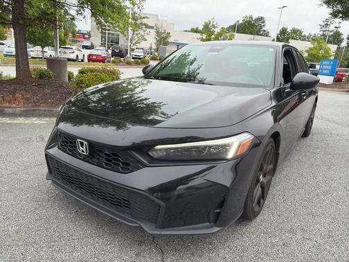Crystal Black Pearl 2025 Honda Civic Sport