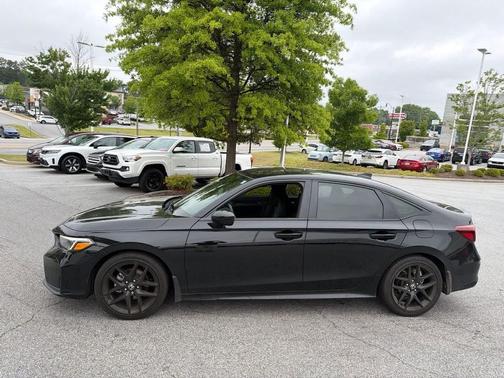 Crystal Black Pearl 2025 Honda Civic Sport
