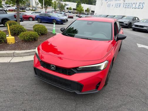 Rallye Red 2025 Honda Civic Sport