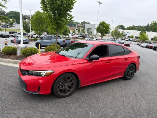 Rallye Red 2025 Honda Civic Sport