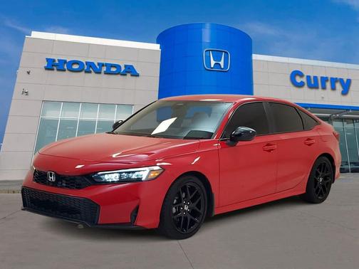 Rallye Red 2025 Honda Civic Sport
