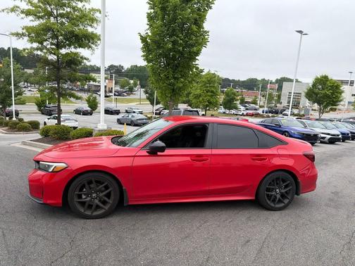 Rallye Red 2025 Honda Civic Sport