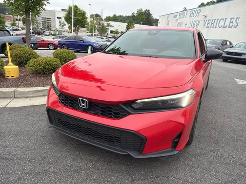 Rallye Red 2025 Honda Civic Sport
