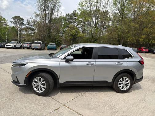 Solar Silver Metallic 2025 Honda CR-V LX AWD