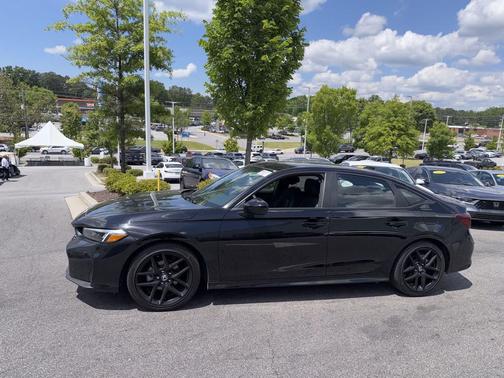 Crystal Black Pearl 2025 Honda Civic Sport